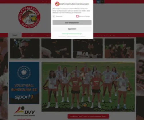 Vco.de(Volleyballclub Offenburg) Screenshot