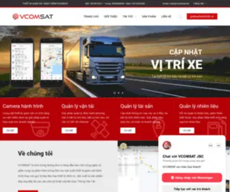 Vcomsatjsc.com.vn(Giám sát hành trình xe) Screenshot