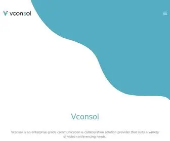 Vconsol.com(Complete video conferencing solutions) Screenshot