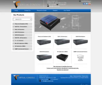 Vconsole.com(Flash Media Duplicators) Screenshot