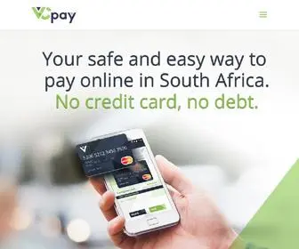 Vcpay.co.za(The safest online payment alternative in SA) Screenshot