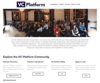 VCplatform.com(Our vision) Screenshot