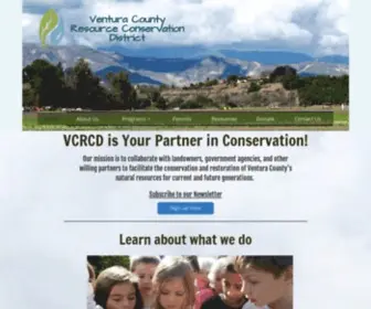 VCRCD.org(Ventura County Resource Conservation District) Screenshot