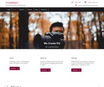 Vcreatepix.com(Every Photo will speak about Memmories) Screenshot