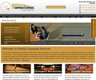 Vcsafrica.com(Virtual Corporate Services) Screenshot