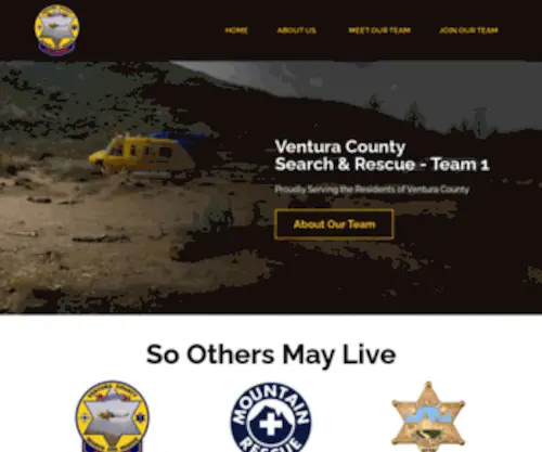 Vcsar1.org(Team 1) Screenshot