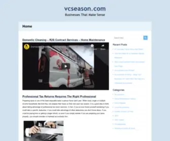 Vcseason.com Screenshot