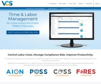 VCssoftware.com(The best workforce management software solution) Screenshot