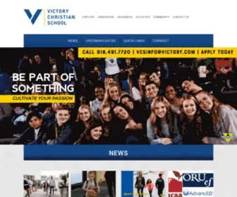 VCstulsa.org(Victory Christian School) Screenshot