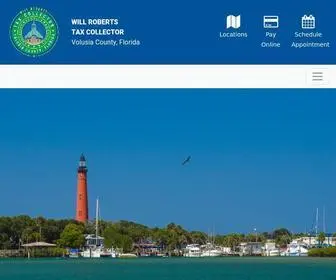 Vctaxcollector.org(Volusia county tax collector webpage) Screenshot