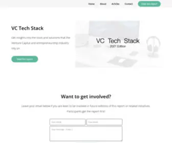 Vctechstack.com(VC Tech Stack) Screenshot