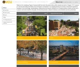 Vcujobs.com(VCU Job Site) Screenshot