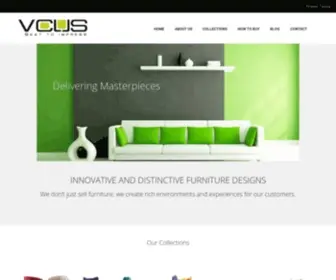 Vcus.com.sg(Dining And Luxury Furniture Shops Singapore) Screenshot