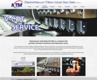 Vcutbending-KTM.com(Kejuruteraan Tetap Maju Sdn Bhd) Screenshot