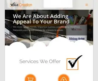 Vcwebdev.com(Adding Value to your Brand) Screenshot