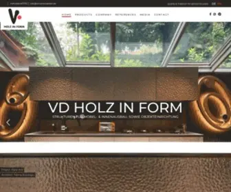 VD-Holzinform.de(VD Holz in Form) Screenshot