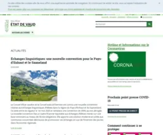 VD.ch(État de Vaud) Screenshot