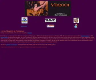 VD2001.com(Vampires in Cyberspace) Screenshot