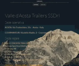 Vdatrailers.it(Valle d'Aosta Trailers s.s.d.r.l) Screenshot