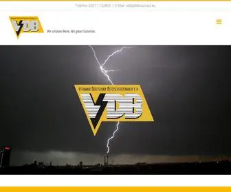 VDB-Mediathek.eu(Mediathek des Verbandes Deutscher Blitzschutzfirmen e.V) Screenshot