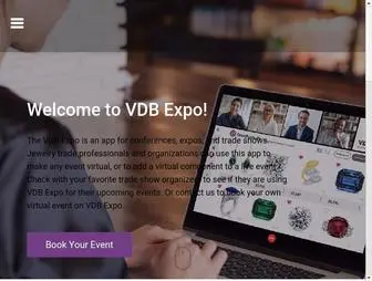 Vdbexpo.com(The VDB Expo) Screenshot