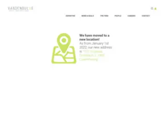 VDblaw.com(VANDENBULKE) Screenshot