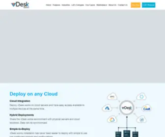 Vdesk.works(Desktop as a Service) Screenshot