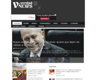 Vdeverdadnews.com(V de Verdad) Screenshot