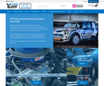 VDhtools.nl(VDH Tools autogereedschap Zoetermeer) Screenshot