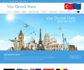 VDhvize.com(VDH Vize Destek Hattı) Screenshot