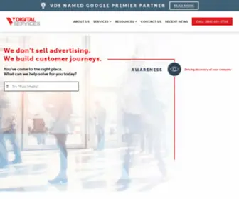 Vdigitalservices.com(V Digital Services is a Digital Marketing Agency Nationwide) Screenshot