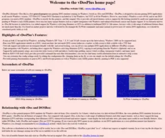 Vdosplus.org(Vdosplus) Screenshot