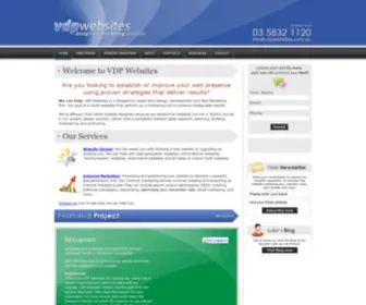 VDpwebsites.com.au(VDP Websites) Screenshot