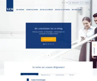VDR-Service.de(Ihr Netzwerk für Reisemanagement & Geschäftsreisen) Screenshot
