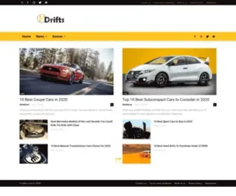 Vdrifts.com(The first Cars Magazine) Screenshot