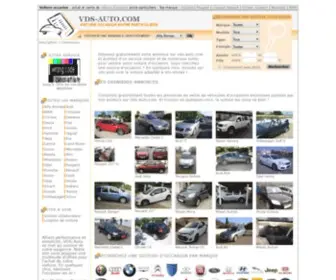 VDS-Auto.com(Voiture occasion) Screenshot