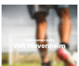 VDS-Nievenheim.de(Willkommen beim Verein der Sportfreunde Nievenheim) Screenshot