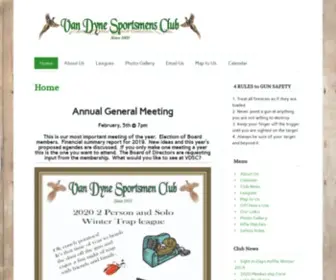 VDSC.org(Van Dyne Sportsmens Club) Screenshot