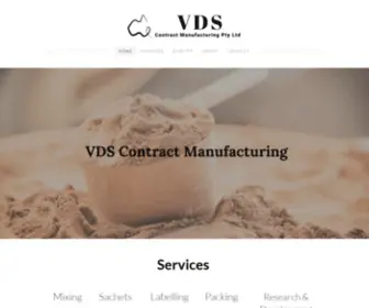 VDSCM.com(VDS Contract Manufacturing Pty Ltd) Screenshot