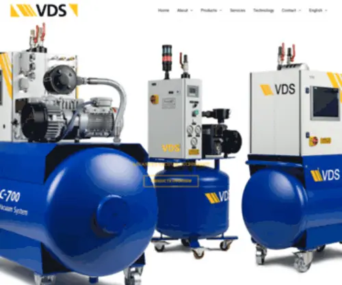 VDssa.ch(VDS Vacuum Systems) Screenshot