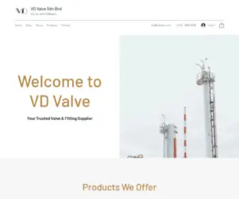 Vdvalve.com(Solenoid Valve Supplier) Screenshot