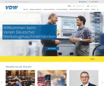 VDW.de(Startseite) Screenshot