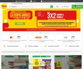 Vea.com.ar(Supermercados VEA) Screenshot