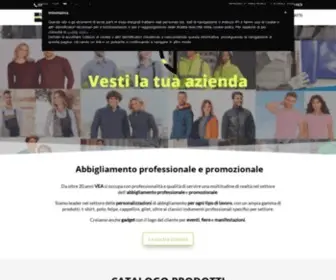 Veanet.it(Abbigliamento promozionale e professionale) Screenshot
