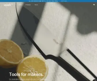 Veark.com(Veark Kitchen Tools Copenhagen) Screenshot