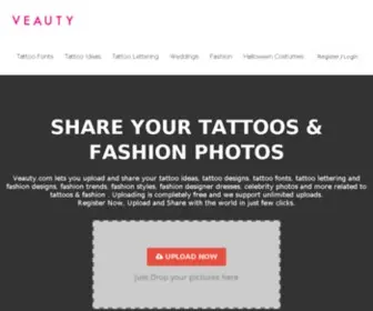 Veauty.com(Collection of Tattoo art designs) Screenshot