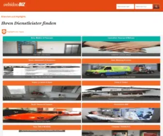 Vebidoobiz.de(Infos zu Unternehmen aus allen Branchen und Städten) Screenshot
