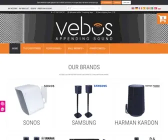 Vebos.co.uk(The specialist in wall mounts and floor stands) Screenshot