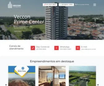 Veccon.com.br(Veccon Loteamentos) Screenshot