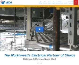 Veca.com(VECA Electric & Technologies) Screenshot